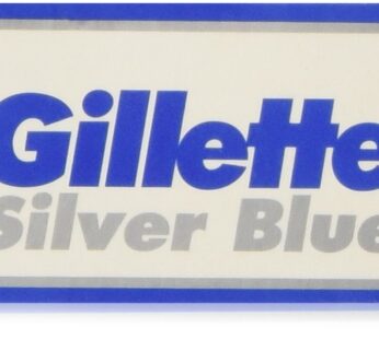25 Silver Blue Double Edge Razor Blades Made in Russia by 7 O’clock