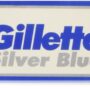 25 Silver Blue Double Edge Razor Blades Made in Russia by 7 O'clock