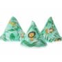 Beba Bean Pee pee Teepee Jungle Green Laundry Bag, white,green,multicolor