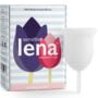 Lena Sensitive Menstrual Cup - Reusable, Soft Silicone, Light to Heavy Flow, Beginner User