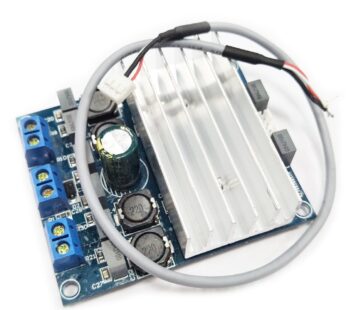 HiLetgo TDA7492 2x50W D Class High Power Digital Amplifier Board AMP with Radiator 10-26V