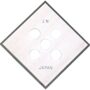 NT Cutter Blades for Mat Board Cutter, 2-Blade/Pack, 1 Pack (BMC-45P)