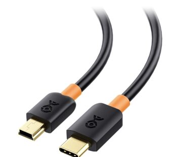 Cable Matters USB C to Mini USB Cable 6.6 ft, Mini USB to USB C Cable for Game Controller,