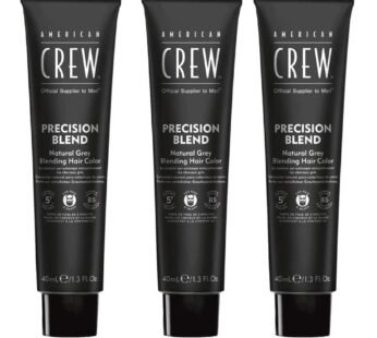 American Crew Men’s Temporary Hair Color, Temporary Hair Dye, Natural Gray Coverage, Dark,