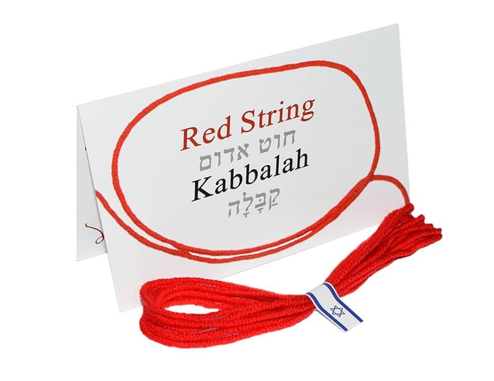 7 pcs Red String Bracelet Original Kabbalah Against Evil Eye Protection from Rachel s To - Image 2