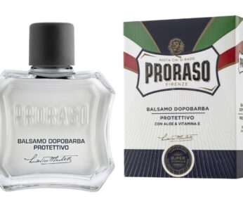 Proraso After Shave Balm, Protective and Moisturizing with Aloe Vera and Vitamin E for Dry