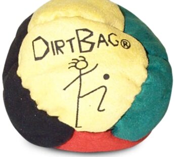 World Footbag Dirtbag Footbag 8-Panel Synthetic Suede and Sand Filled Hacky Sack Footbag |