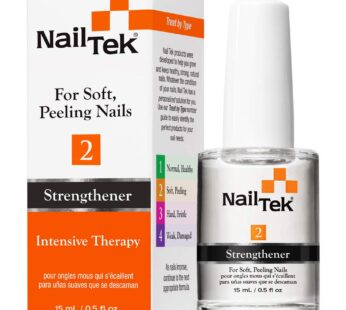 Nail Tek Intensive Therapy 2- For Weak, Thin, Soft, Peeling Nails, with Protein Formula, R