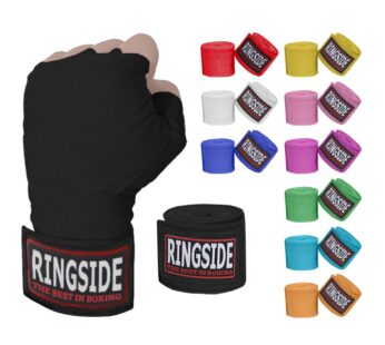 Ringside Mexican Style Boxing Hand Wraps (Pair), Black