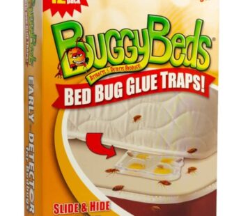 BuggyBeds  Bed Bug Glue Traps, Home, 12 Pack