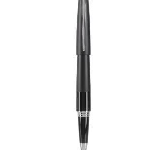 PILOT Metropolitan Collection Gel Roller Pen, Black Barrel, Classic Design, Fine Point, Bl