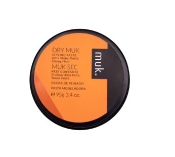 MUK. Haircare Dry Ultra Matte Styling Paste, Strong Hold Paste – 3.4oz