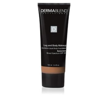 Dermablend Leg and Body Makeup Foundation with SPF 25, 45N Medium Bronze, 3.4 Fl. Oz.