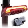 MEILAN X5 Smart Bike Tail Light with Turn Signals and Automatic Brake Light Wireless Remot