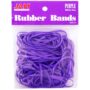 JAM PAPER Colorful Rubber Bands - Size 33 - Purple Rubberbands - 100/Pack