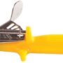 Winco Ice Cream Disher with Yellow Handle, Size 20