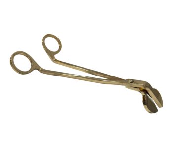 Paddywax Candle Accessories Wick Trimmer, Shiny Brass