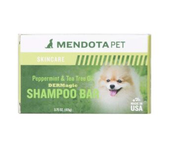 DERMagic Organic Shampoo Bar – Peppermint & Tea Tree Oil, 3.75 oz
