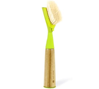 Full Circle Dish Brush Suds Up Soap Dispensing Bamboo Handle