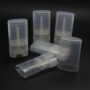 Hustar 15ml Empty Refillable Deodorant Container Plastic Lip Balm Tubes Containers Lip Glo