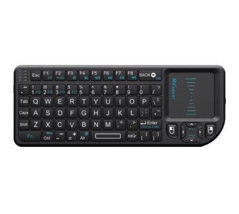 Rii 2.4G Mini Wireless Keyboard with Touchpad Mouse,Lightweight Portable Controller with U