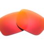 NicelyFit Polarized Replacement Lenses for Oakley Holbrook Sunglasses (Fire Red Mirror)