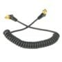 DSLRKIT Male to Male M-M Flash PC Sync Cable Cord with Screw Lock