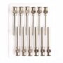 12 Pack - Dispensing Needle 1" - All Metal, Stainless Steel Blunt Tip Luer Lock 8, 10, 12,