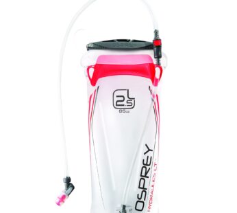 Osprey Hydraulics LT 2.5L Water Reservoir with Bite Valve, Red