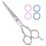 Equinox Barber & Salon Styling Series, Barber Hair Cutting Scissors/Shears, 6.0" Overall L