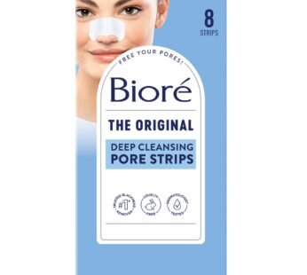 Biore Original, Deep Cleansing Pore Strips, Nose Strips for Blackhead Removal, with Instan