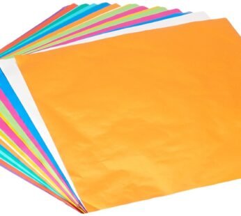 Origami Paper 9.75″X9.75″ 18/Pkg, Assorted Foil