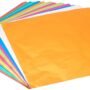 Origami Paper 9.75"X9.75" 18/Pkg, Assorted Foil