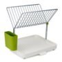 Joseph Joseph Y-rack Dish Rack and Drainboard Set with Cutlery Organizer Drainer Drying Tr