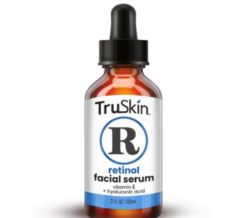 TruSkin Retinol Serum for Face Gentle Anti-Aging Serum with Retinol, Hyaluronic Acid, an