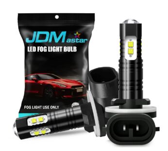 JDM ASTAR Bright White Max 50W High Power 881 LED Fog Light Bulbs