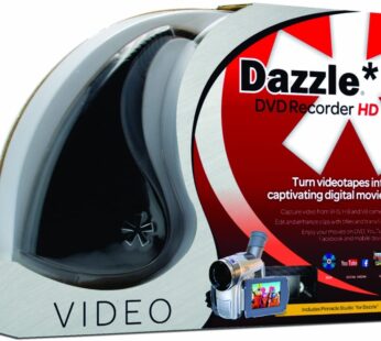 Corel Dazzle Dvd Recorder Hd Video Capture Device + Video Editing Software [Pc Disc]