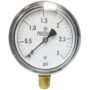 Kodiak Controls KC25-3# Low Pressure Gauge 3 PSI