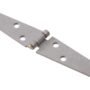 Hardware Essentials 852863 Light Strap Hinges Galvanized 4" -2 Pack