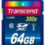 Transcend 64GB SDXC Class 10 Uhs-1 Flash Memory Card Up to 60MB/S (TS64GSDU1)