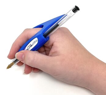 Ring-pen Ultra Grip Support for Writing and Art Tools (Medium Blue, Royal Blue)