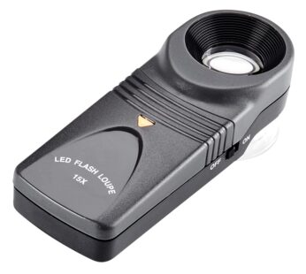 Opticron LED Hand Magnifier 15x 21mm (0.8″)