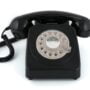GPO 746 Rotary 1970s-style Retro Landline Phone - Curly Cord, Authentic Bell Ring