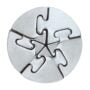 BePuzzled | Spiral Hanayama Metal Brainteaser Puzzle Mensa Rated Level 5, for Ages 12 and
