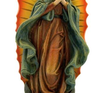 Our Lady of Guadalupe Virgin Mother Mary Statue Catholic Christian Figure