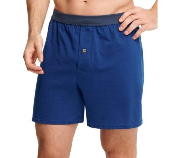 Hanes mens Tagless Knit With Comfortsoft Waistband – Multiple Packs Available boxer shorts