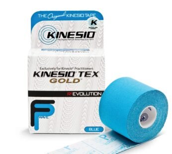 Kinesio Taping – Elastic Therapeutic Athletic Tape Tex Gold FP – Blue ? 2 in. x 16.4 ft