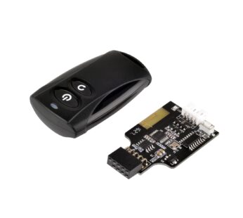 SilverStone Technology 2.4G Wireless Remote Computer Power/Reset Switch, USB 2.0 9-pin Int