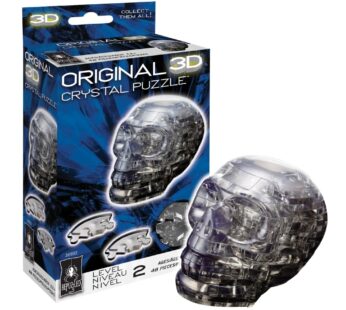 BePuzzled | Skull Original 3D Crystal Puzzle, Ages 12 and Up