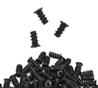 Black Computer Case Fan Screws (50 Pack)